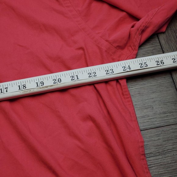 Beverly Hills Polo Club XL button up Red long slee - Picture 6 of 7